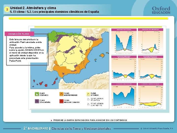Unidad 2. Atmósfera y clima 5. El clima / 5. 2. Los principales dominios