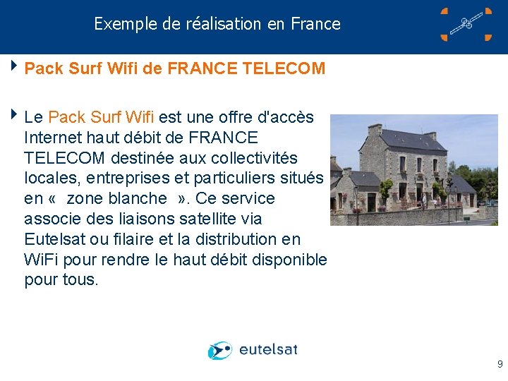 Exemple de réalisation en France 4 Pack Surf Wifi de FRANCE TELECOM 4 Le