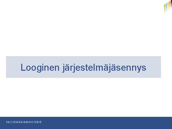 Looginen järjestelmäjäsennys 