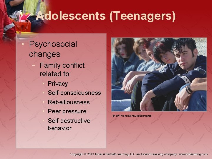 Adolescents (Teenagers) • Psychosocial changes − Family conflict related to: • • • Privacy Adolescents (Teenagers) • Psychosocial changes − Family conflict related to: • • • Privacy