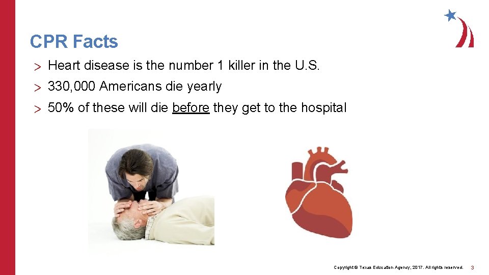 CPR Facts > Heart disease is the number 1 killer in the U. S.
