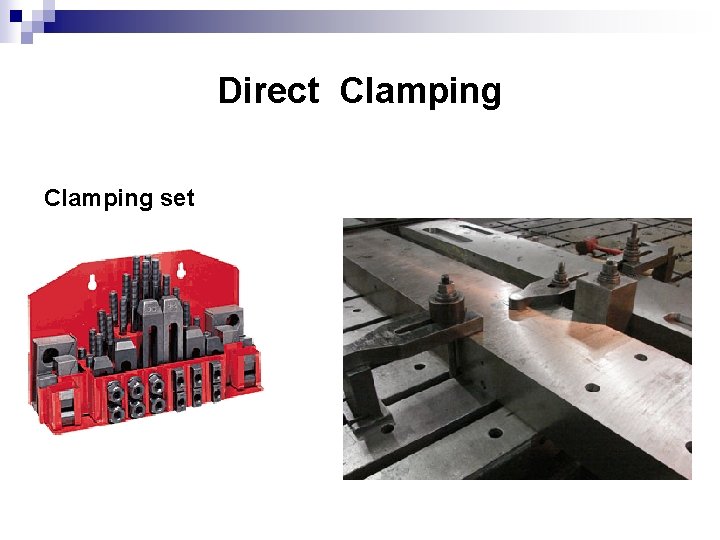 Direct Clamping set 