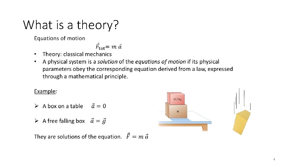What is a theory? • 4 What is a theory? • 4