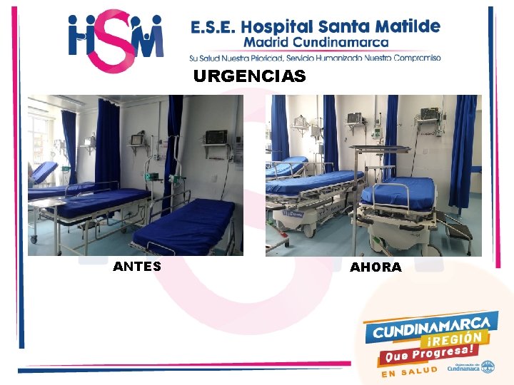 URGENCIAS ANTES AHORA 