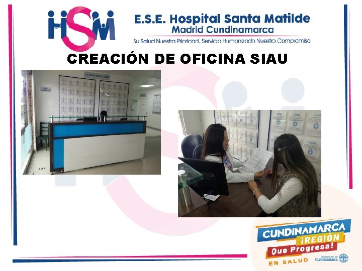 CREACIÓN DE OFICINA SIAU 