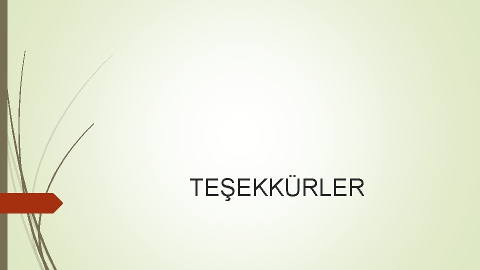 TEŞEKKÜRLER 