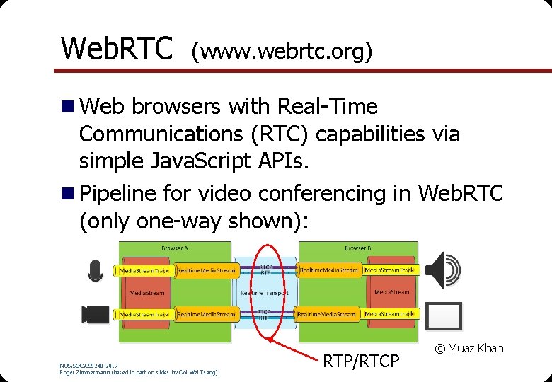 Web. RTC (www. webrtc. org) n Web browsers with Real-Time Communications (RTC) capabilities via Web. RTC (www. webrtc. org) n Web browsers with Real-Time Communications (RTC) capabilities via