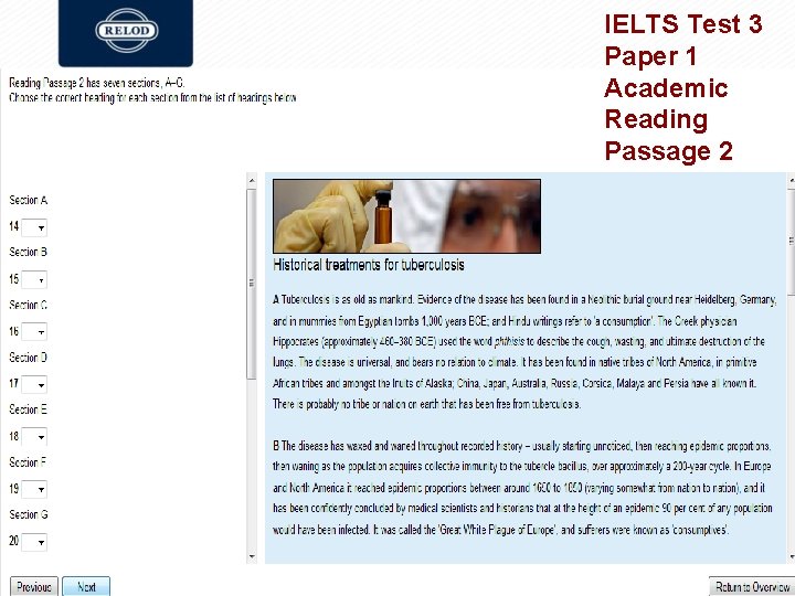 IELTS Test 3 Paper 1 Academic Reading Passage 2 