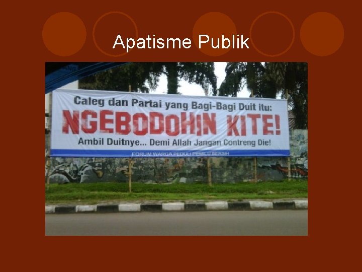 Apatisme Publik 