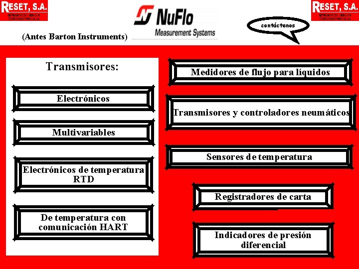 contctenos Antes Barton Instruments Transmisores Medidores de flujo