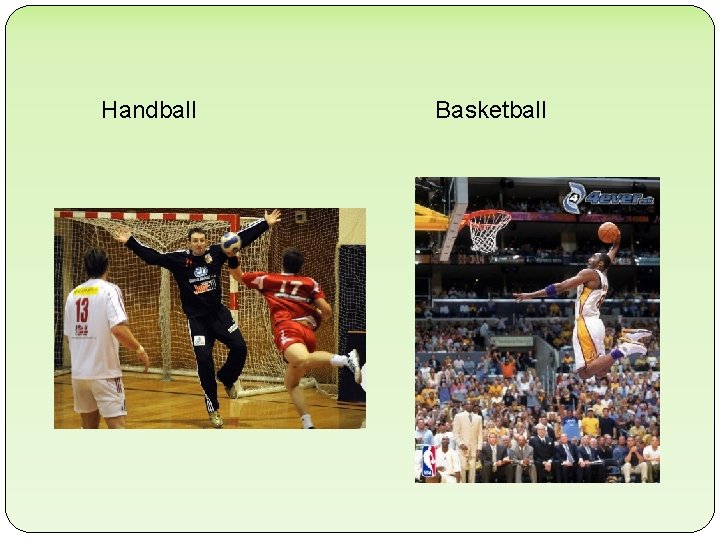 Handball Basketball 
