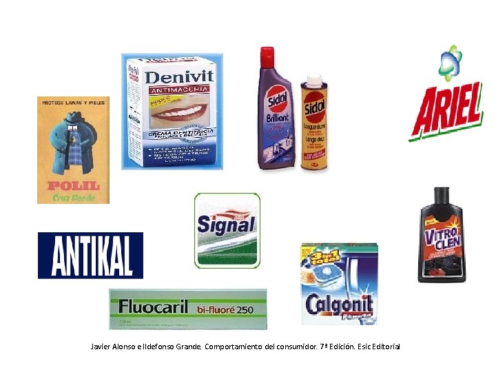 Javier Alonso e Ildefonso Grande. Comportamiento del consumidor. 7ª Edición. Esic Editorial 