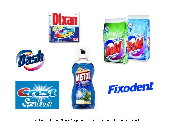 Javier Alonso e Ildefonso Grande. Comportamiento del consumidor. 7ª Edición. Esic Editorial 