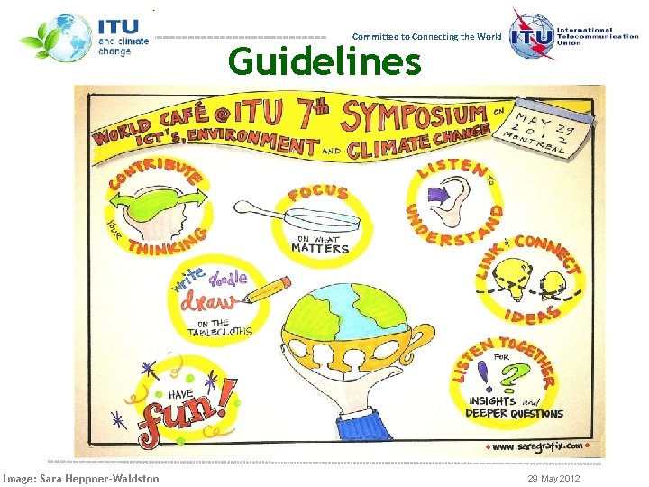 Committed to Connecting the World Guidelines Image: Sara Heppner-Waldston 29 May 2012 