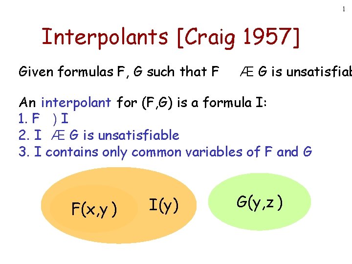 Efficient Craig Interpolation For Subsets Of Integer Linear