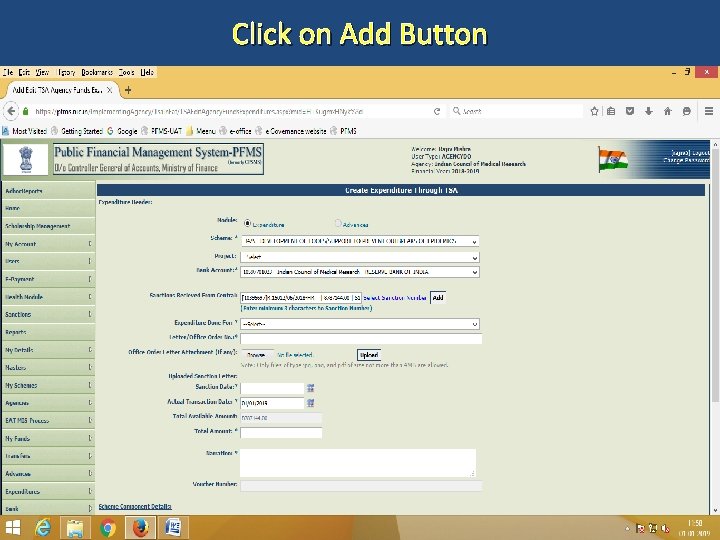 Treasury Single Account TSA Using PFMS E Governance Treasury Single Account TSA Using PFMS E Governance