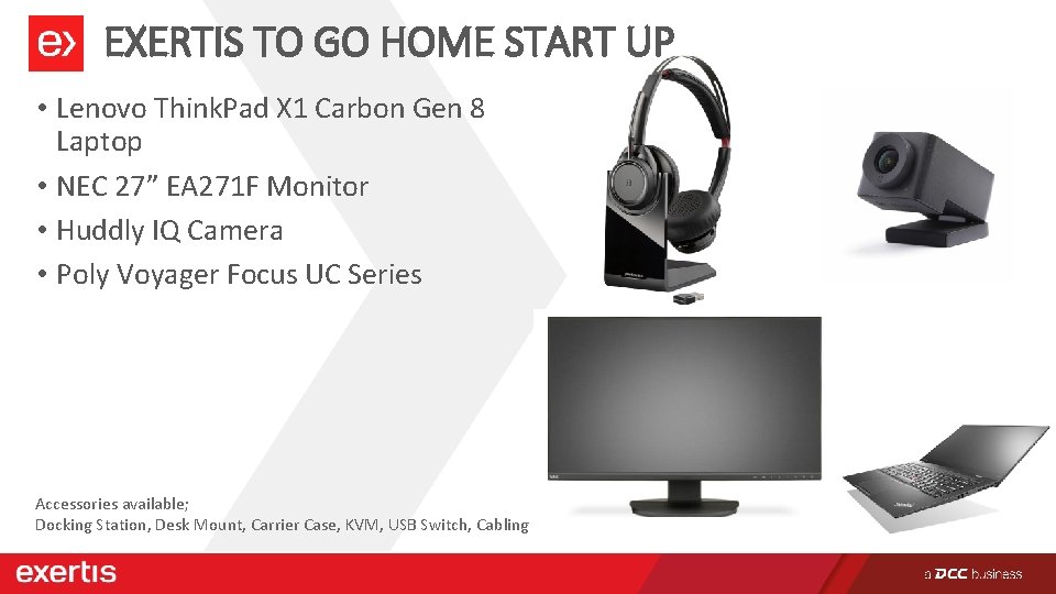 EXERTIS TO GO HOME START UP • Lenovo Think. Pad X 1 Carbon Gen