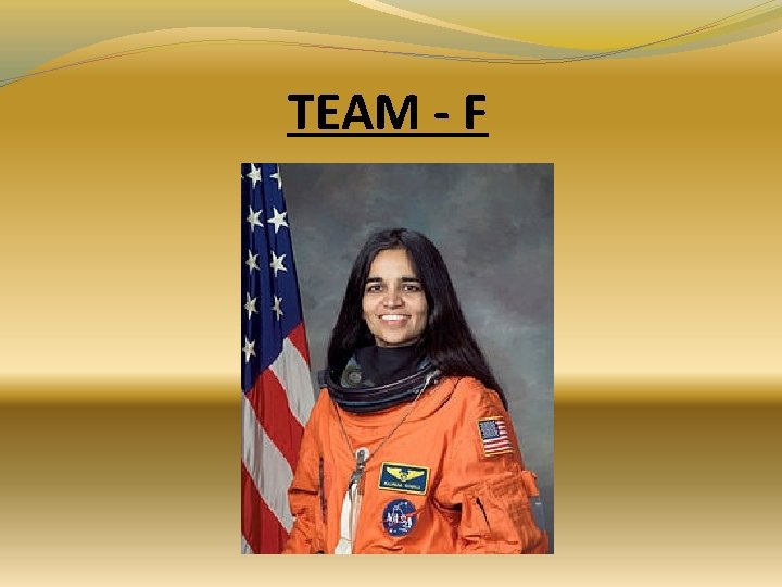 TEAM - F TEAM - F