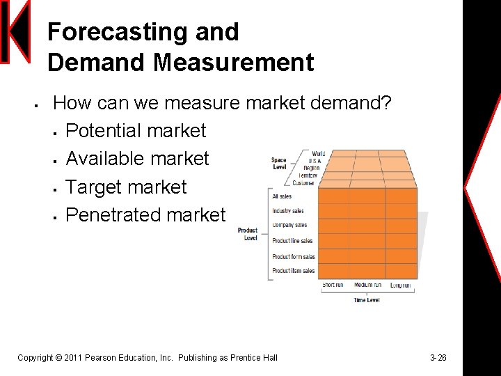 Forecasting and Demand Measurement § How can we measure market demand? § Potential market