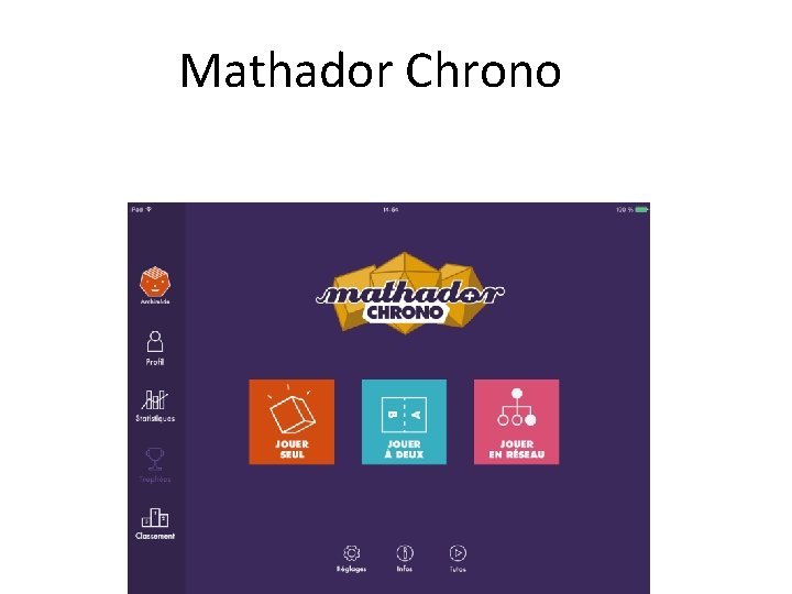 Mathador Chrono 