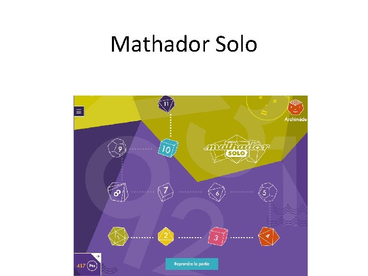 Mathador Solo 