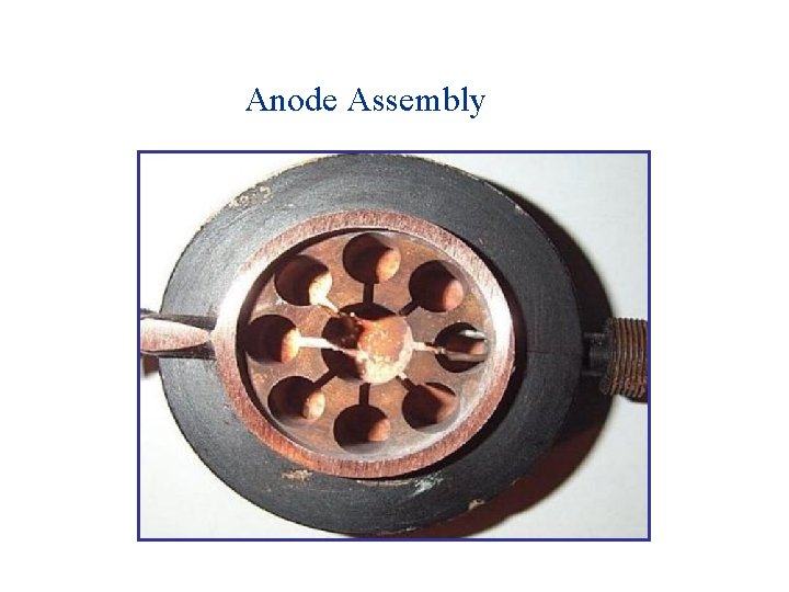 Anode Assembly Anode Assembly