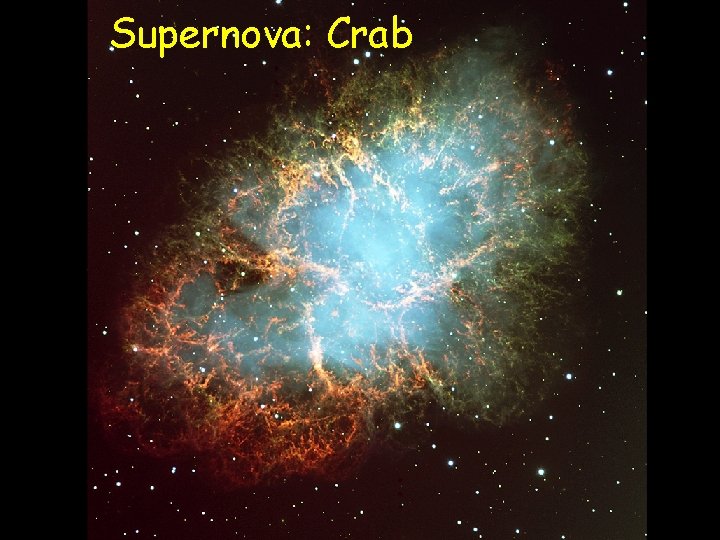 Supernova: Crab 