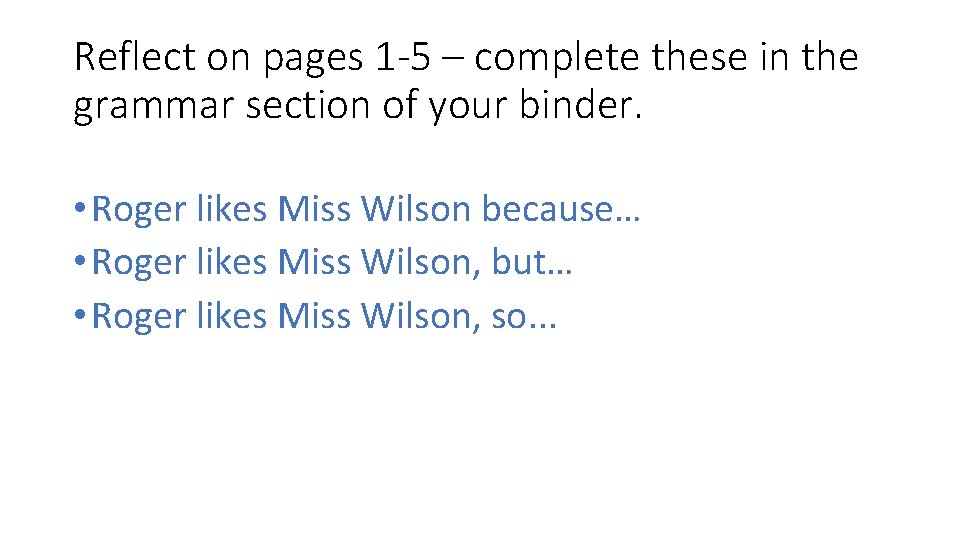 Miss Awful Annotation Guide Directions Use the guide