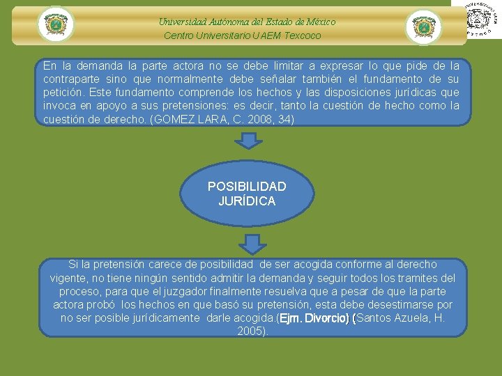 Universidad Autónoma del Estado de México Centro Universitario UAEM Texcoco En la demanda la