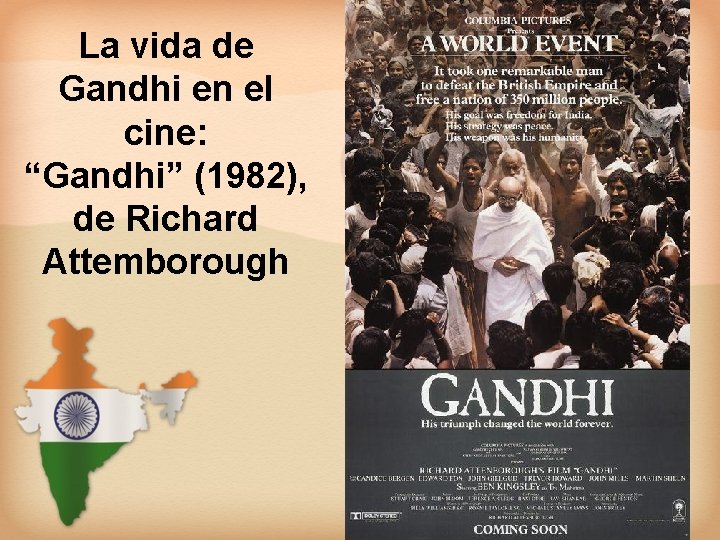 La vida de Gandhi en el cine: “Gandhi” (1982), de Richard Attemborough 