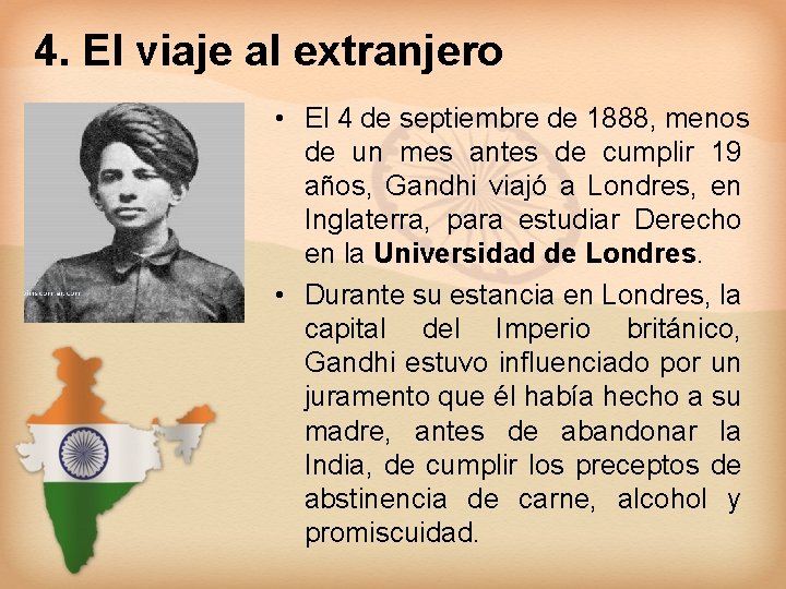 4. El viaje al extranjero • El 4 de septiembre de 1888, menos de