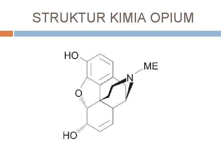 STRUKTUR KIMIA OPIUM 