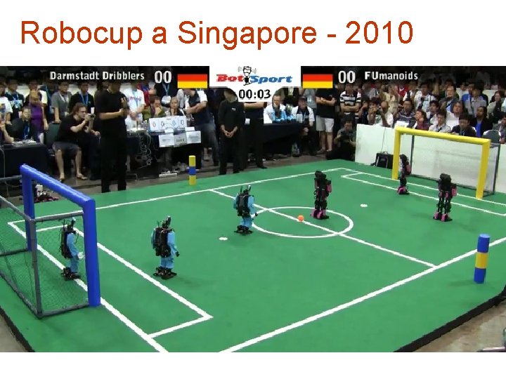 Robocup a Singapore - 2010 