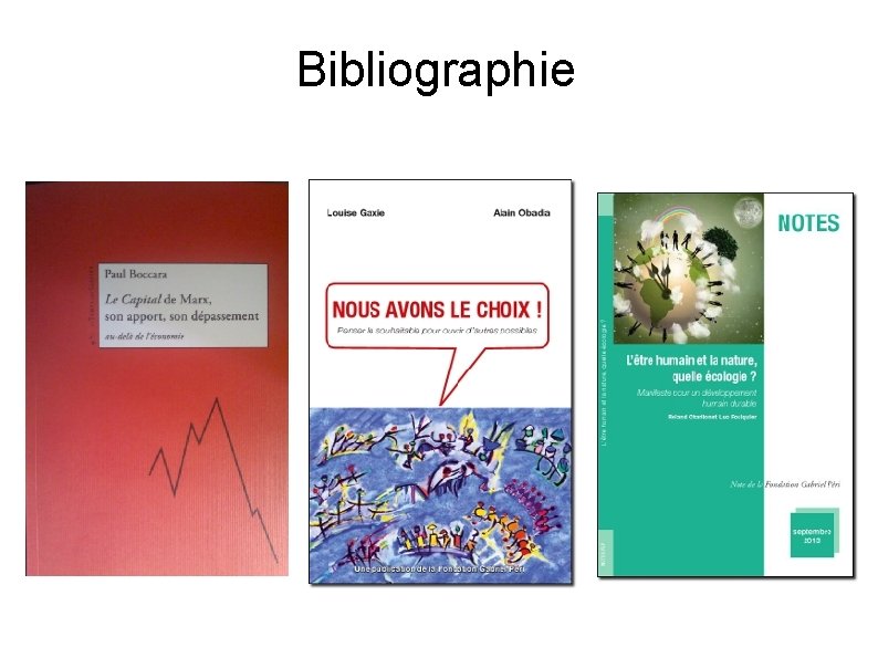 Bibliographie 