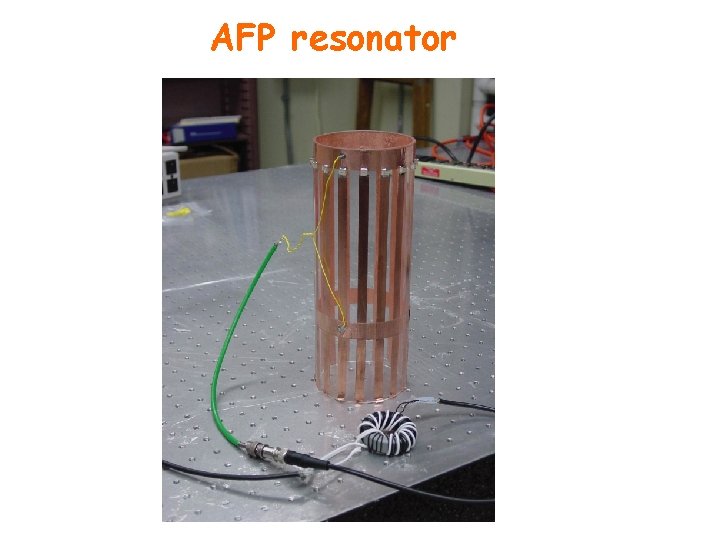 AFP resonator 