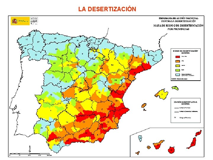 LA DESERTIZACIÓN 