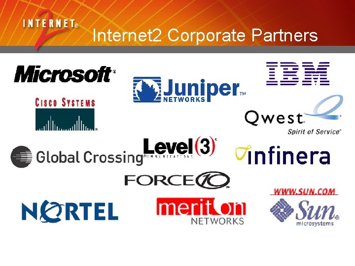 Internet 2 Corporate Partners 