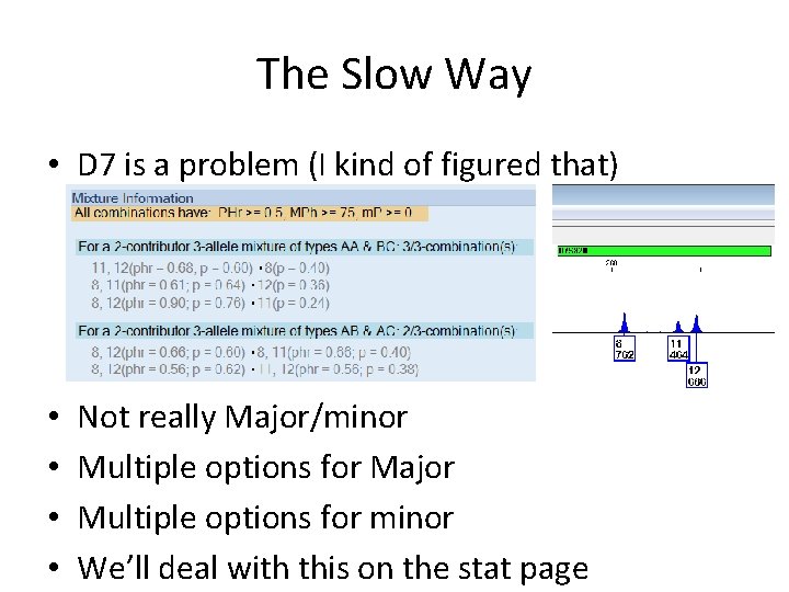 The Slow Way • D 7 is a problem (I kind of figured that)
