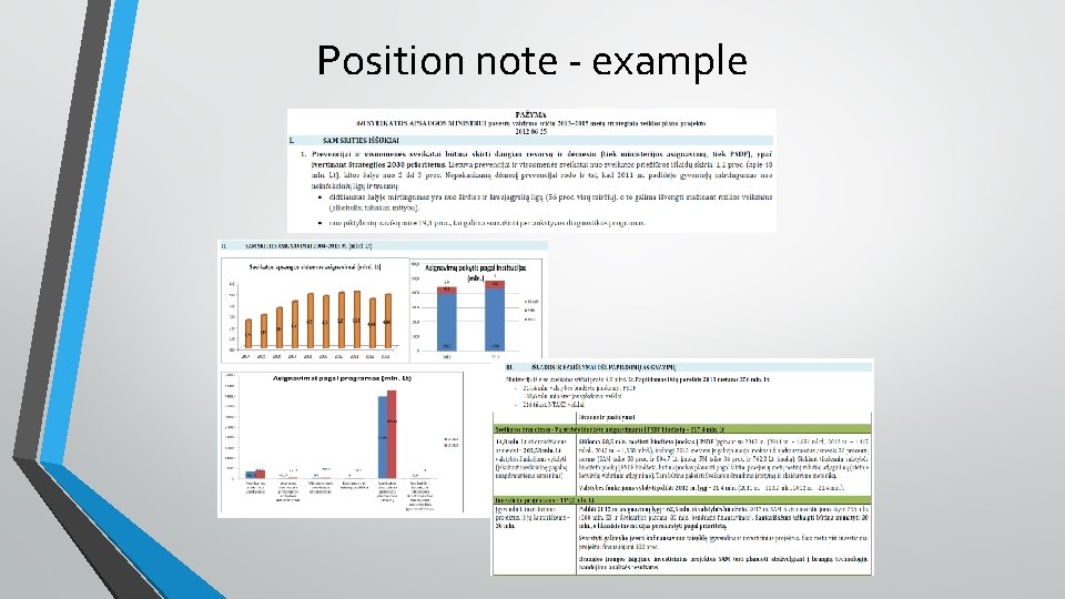 Country. Position Note Example Strategic planning and performance management February 2016 Introduction