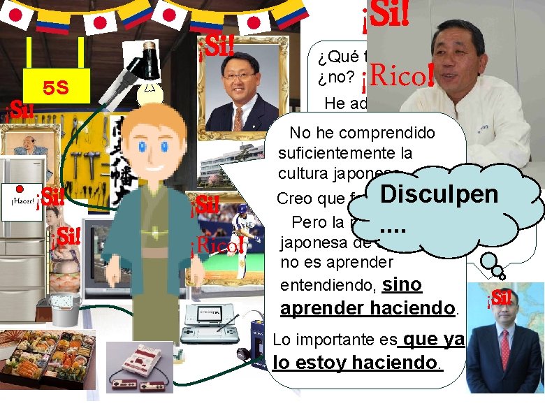 ¡Si! ¡Hacer! 5 S ¡Si! ¡Rico! ¡Si! ¿Qué tal? Es simple, ¿no? ¡Rico! He ¡Si! ¡Hacer! 5 S ¡Si! ¡Rico! ¡Si! ¿Qué tal? Es simple, ¿no? ¡Rico! He