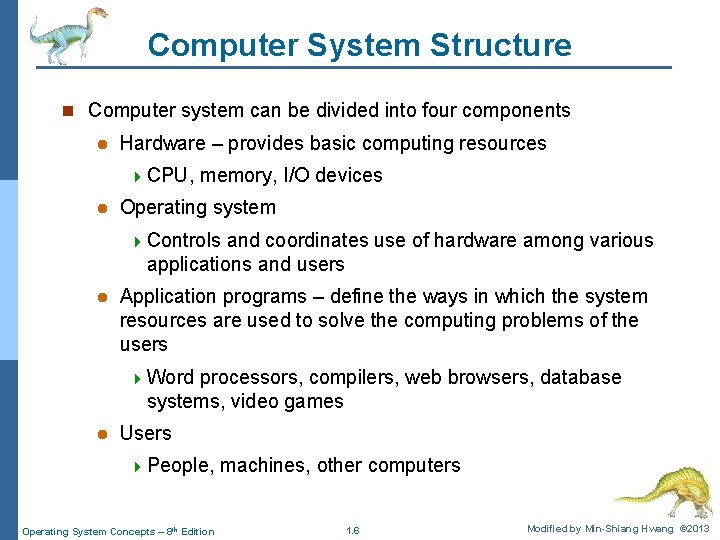 Computer Mit Basic Operating System Operating System Concepts Authors Abraham Silberschatz Peter Baer