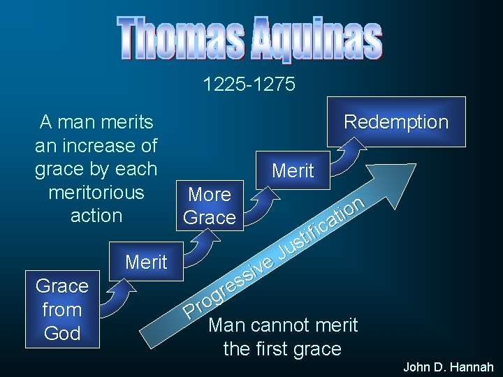 1225 -1275 A man merits an increase of grace by each meritorious More action