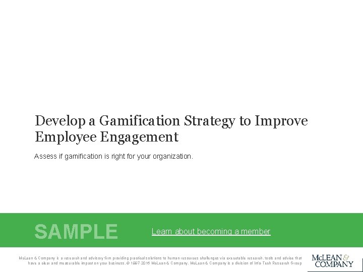 Develop a Gamification Strategy to Improve Employee Engagement