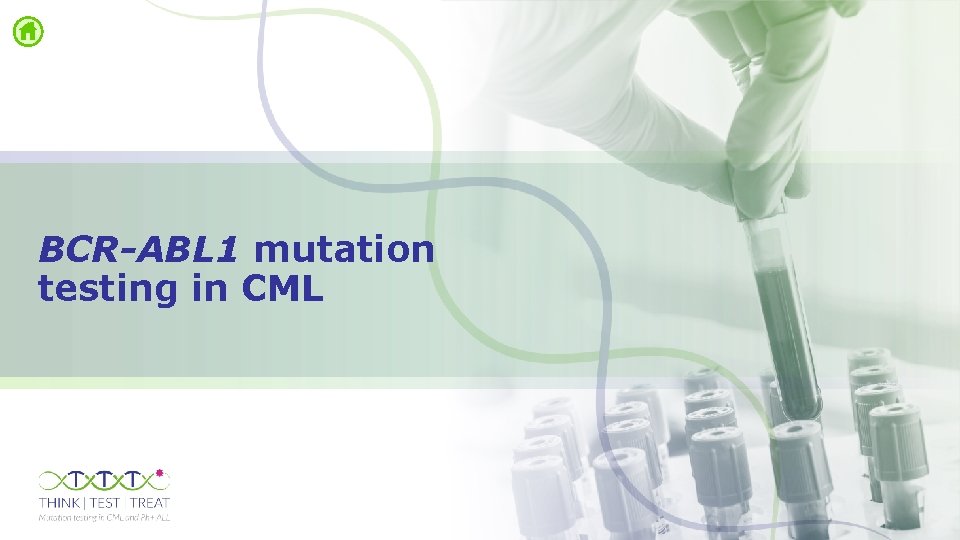 BCR-ABL 1 mutation testing in CML 