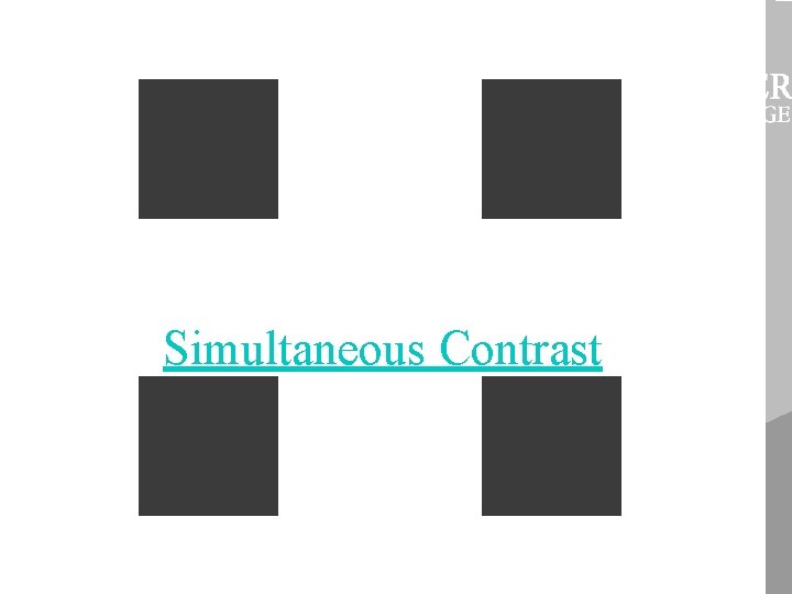 Simultaneous Contrast 