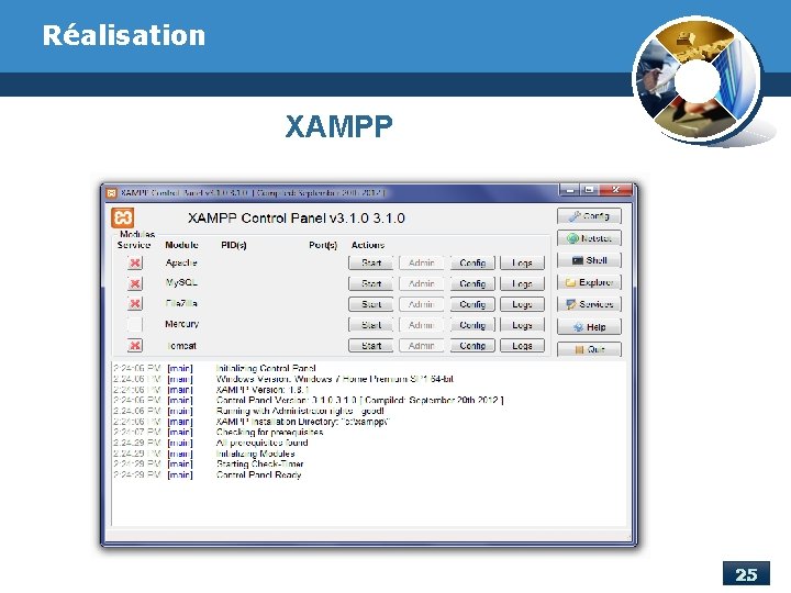 Réalisation XAMPP 25 