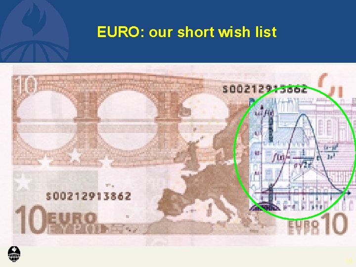 EURO: our short wish list 19 