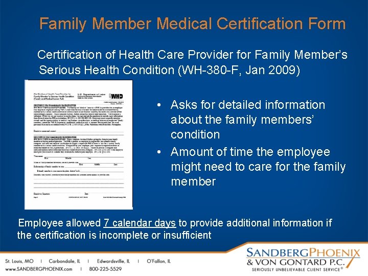 Family Member Medical Certification Form Certification of Health Care Provider for Family Member’s Serious