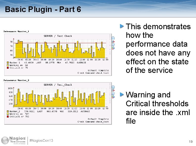 Basic Plugin - Part 6 This demonstrates how the performance data does not have