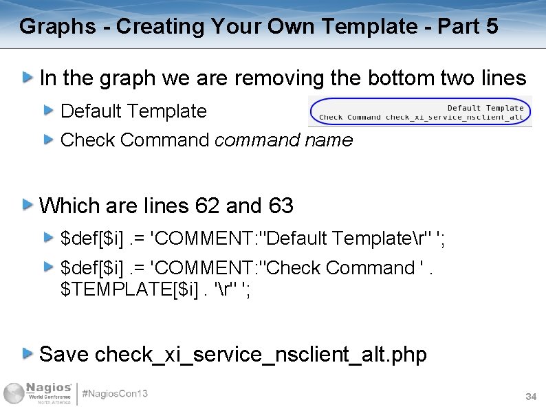 Graphs - Creating Your Own Template - Part 5 In the graph we are